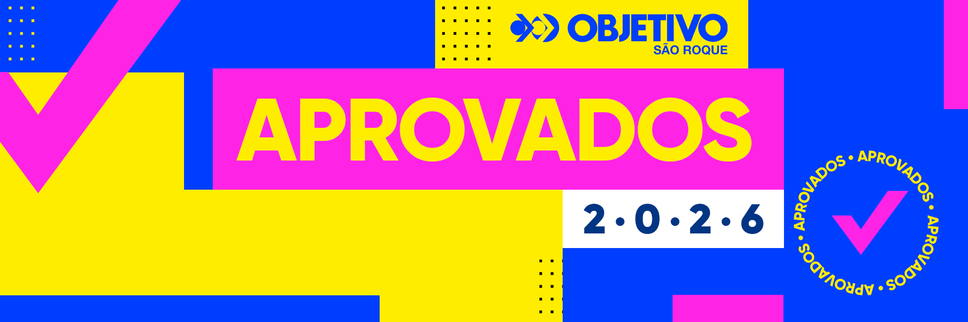 Aprovados 2026 - Objetivo São Roque